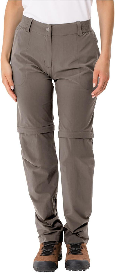 VAUDE Wanderhose Damen Farley Stretch Zip-Off Hose II, wasserabweisende Zip-Off Trekkinghose, bequem