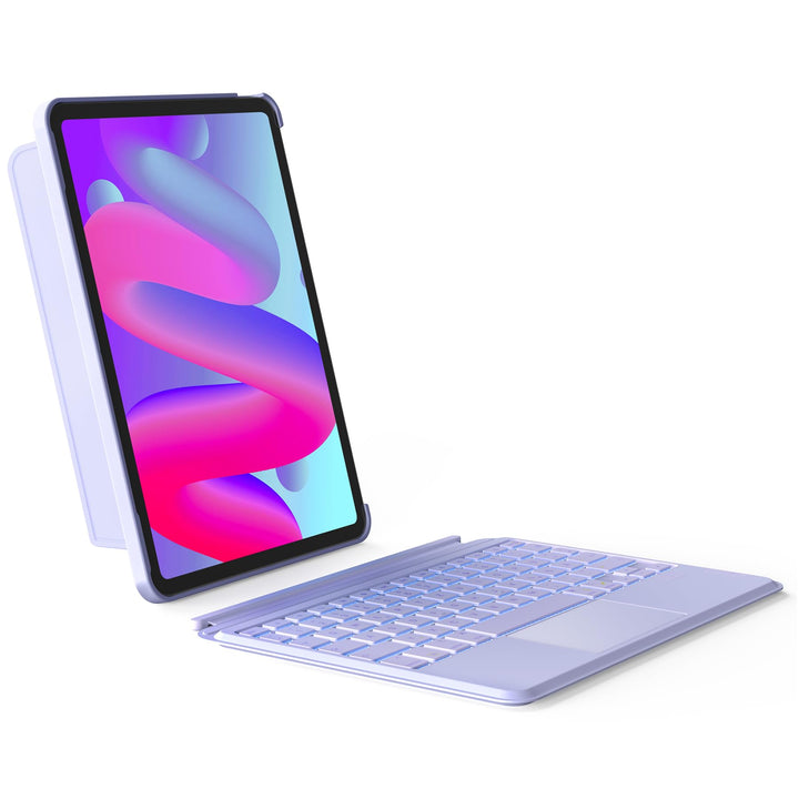 Inateck Tastatur Hülle Kompatibel mit iPad Air 5/4,iPad Pro 11 Zoll 4/3/2/1,Hoch-/Querformat Ständer