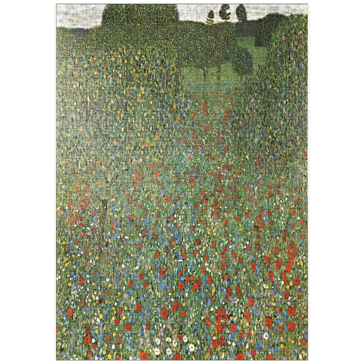 Gustav Klimt's Mohnfeld (1907) - Premium 1000 Teile Puzzle - MyPuzzle Sonderkollektion von Æpyornis,