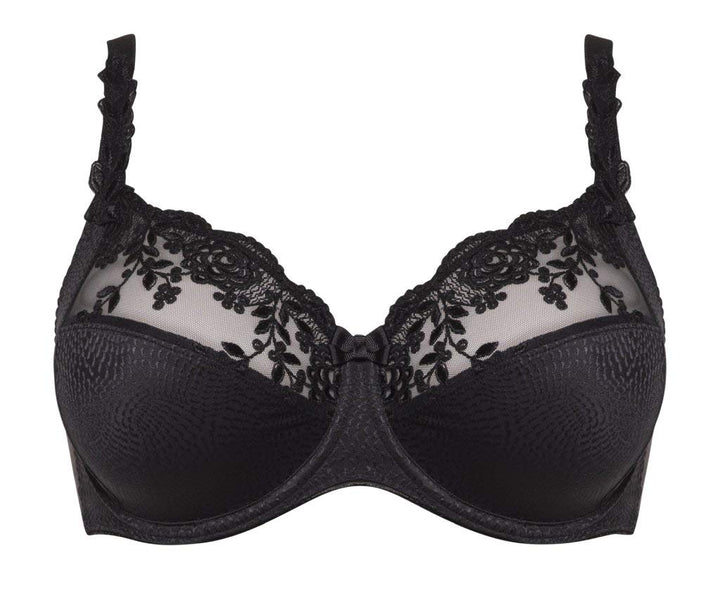 Ulla Lingerie féminine BH Ella Cup B-G mit Bügel 3623 Schwarz 80E, Schwarz 80E
