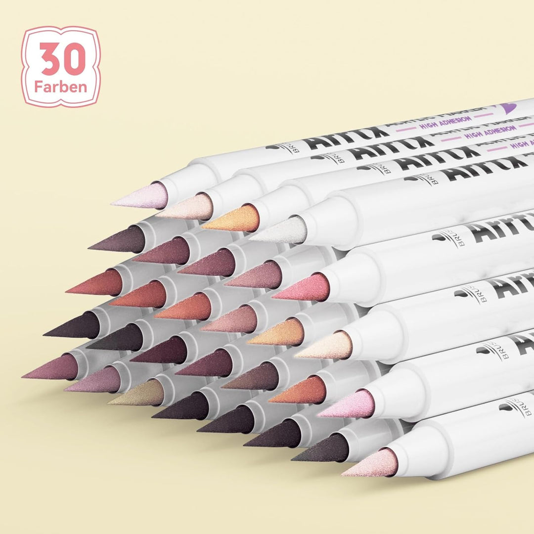 Arrtx Acrylstifte für Steine Bemalen, 30 Hautfarben Acrylstifte Marker, Malstifte für Künstler und E
