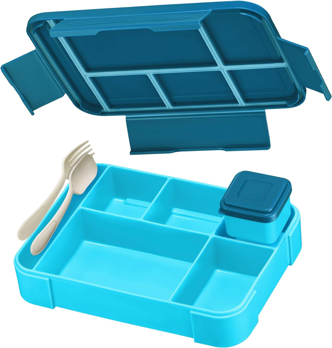 My Vesperbox® Brotdose für Kinder mit Fächern [LITE] - Lunchbox mit Trennfächern - Bento Box - Jause
