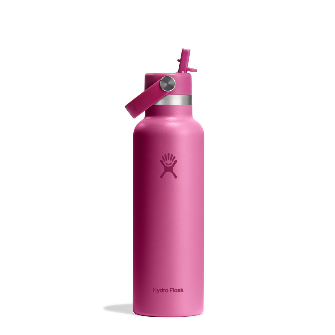 Hydro Flask - Standard Mouth Water Bottle 621 ml (21 oz) - Vacuum Insulated Stainless Steel Water Bo