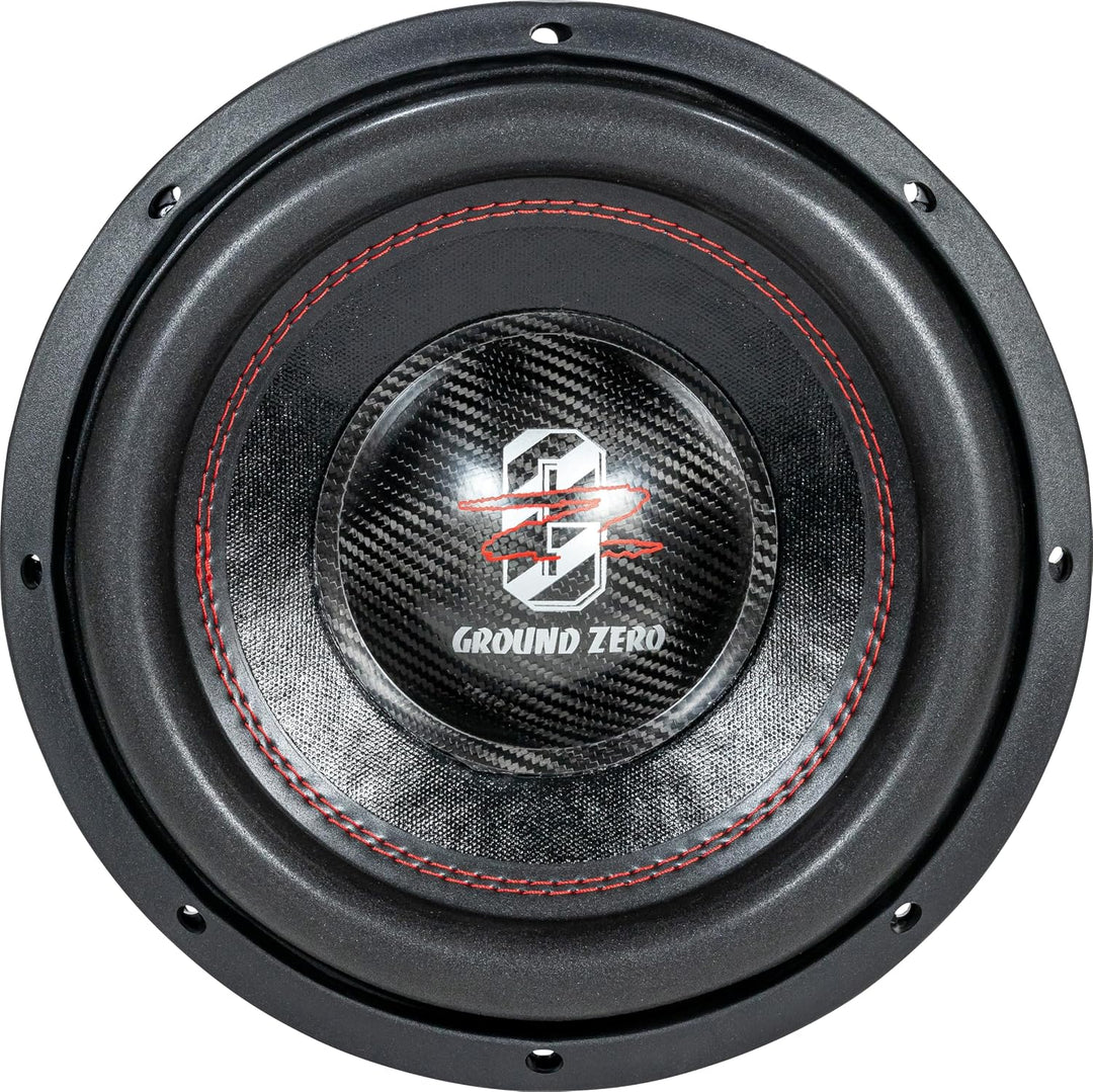 Ground Zero GZHW 25-D1 – 10 Zoll High Performance Subwoofer, 1200W RMS, 2x1 Ohm, extrem belastbar, t