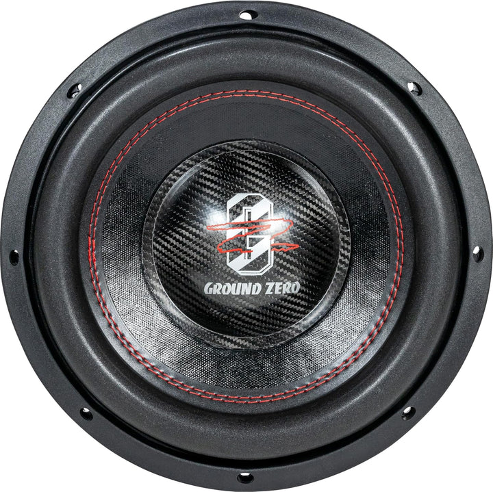 Ground Zero GZHW 25-D1 – 10 Zoll High Performance Subwoofer, 1200W RMS, 2x1 Ohm, extrem belastbar, t