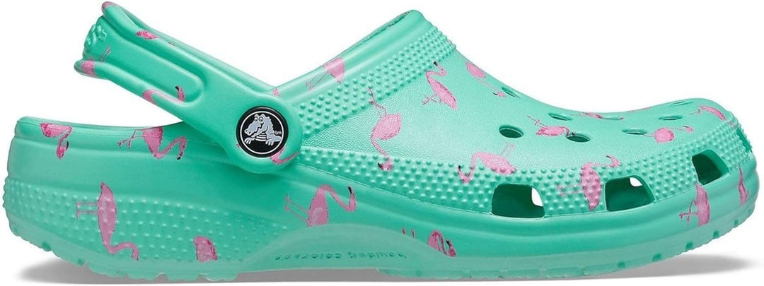 Crocs Unisex Classic Vacay Vibes Clog 37/38 EU Flamingo, 37/38 EU Flamingo