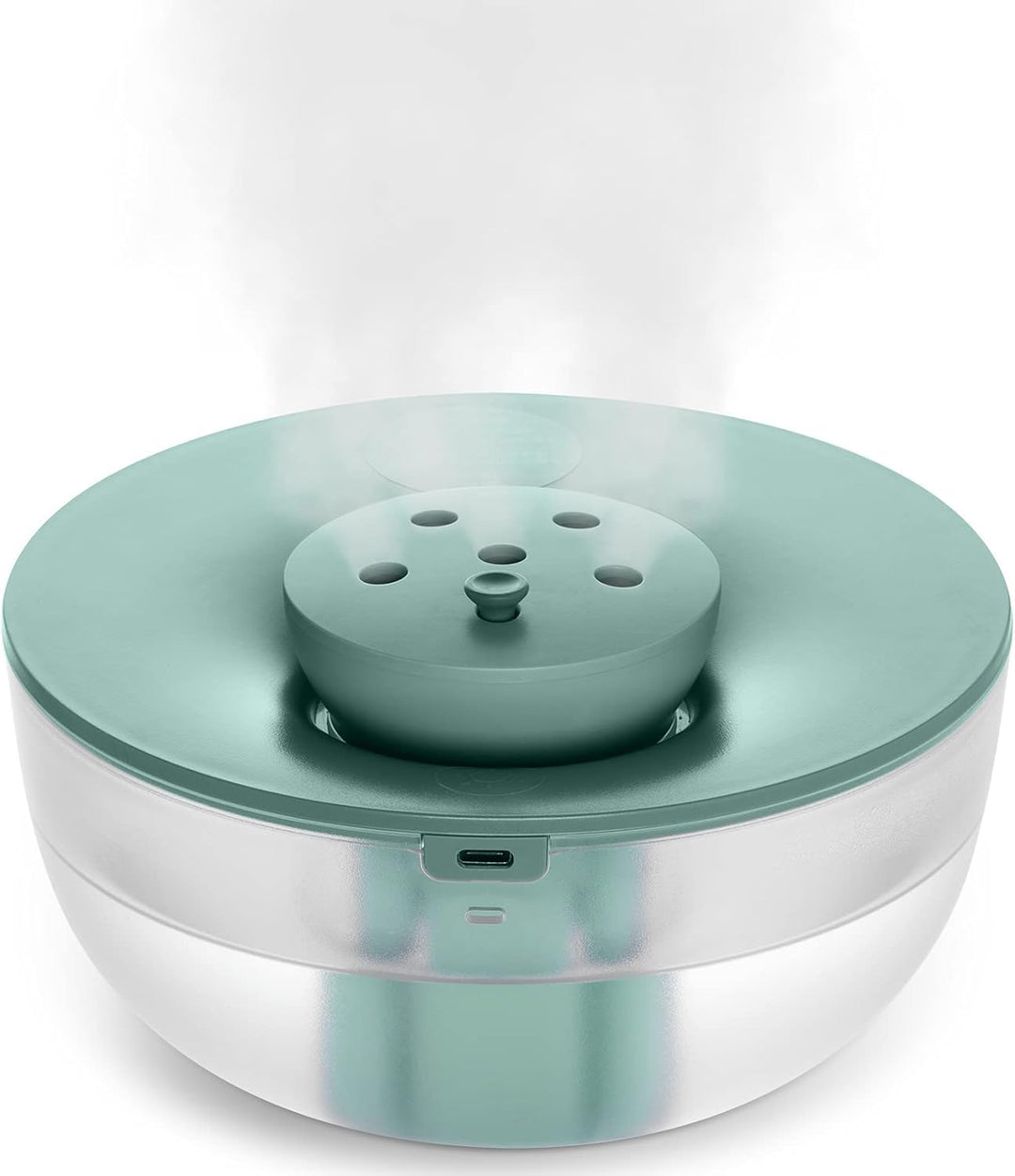 Canareen 1.2L Humidifier for Bedroom Air Cool Mist Humidifiers for Hoom with Night Light Easy to Cle