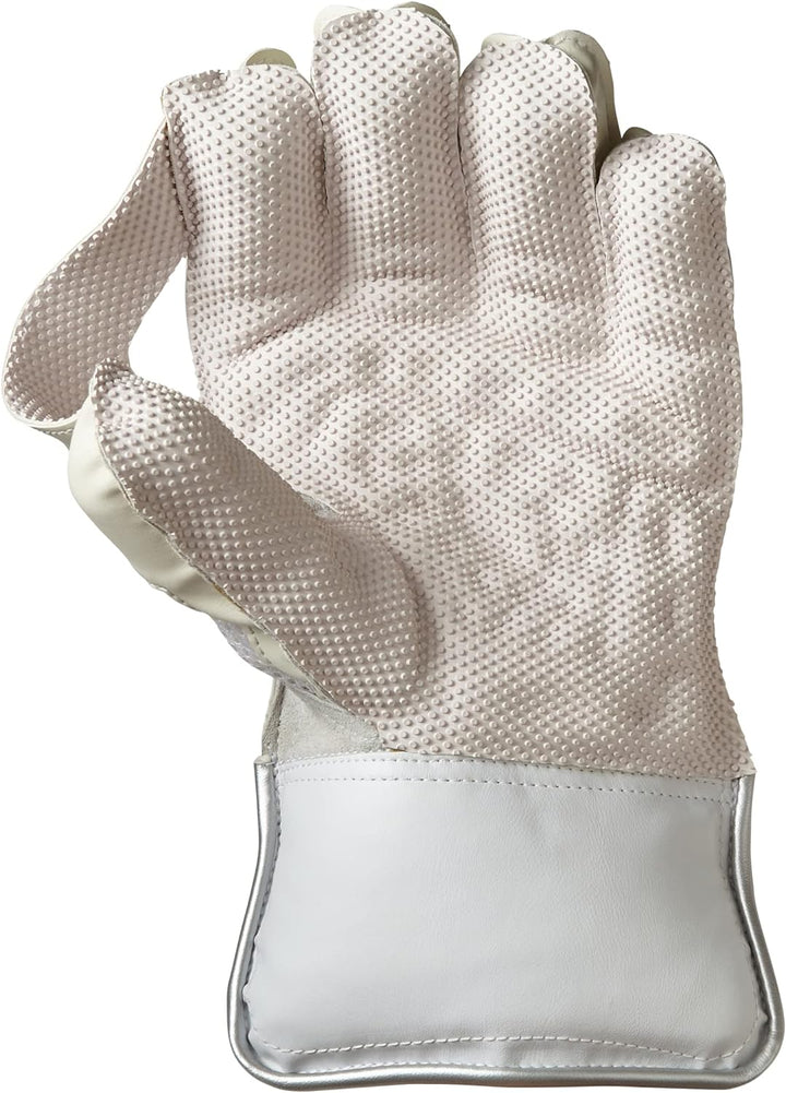 Gunn & Moore GM Cricket Wicket-Keeper Schutzhandschuhe | 606 | Weiss/Schwarz | Erwachsene | 1 Paar |