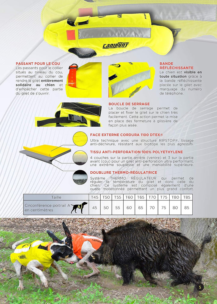 HUNDESCHUTZWESTE Protect PRO CANO (55)