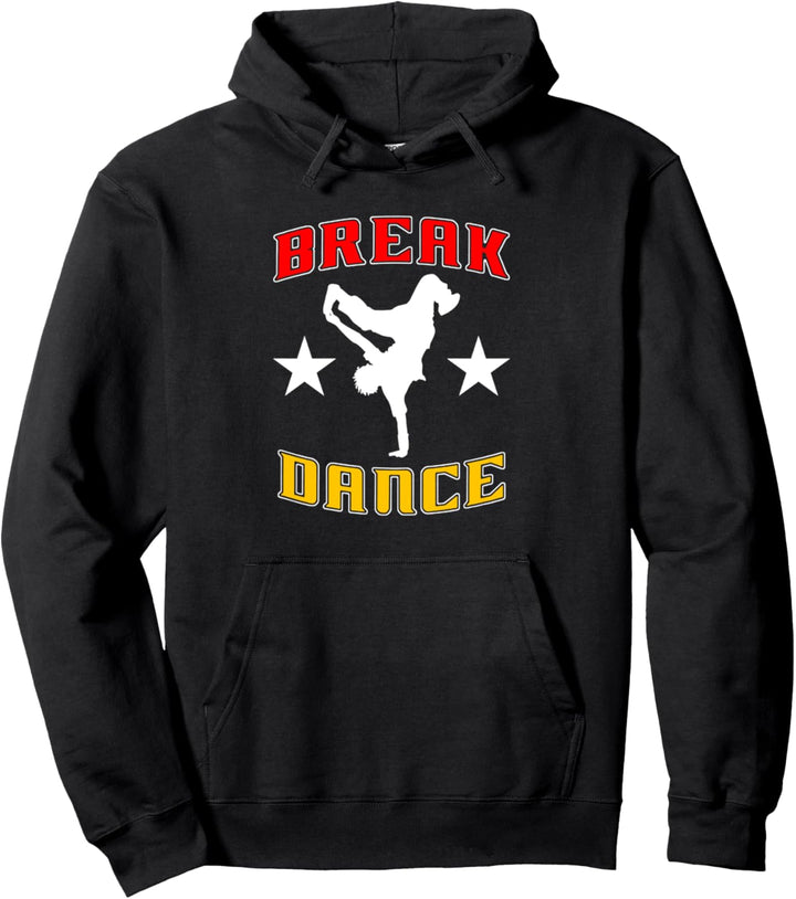 Breakdance Boy Girl Streetdance Breakdance Pullover Hoodie