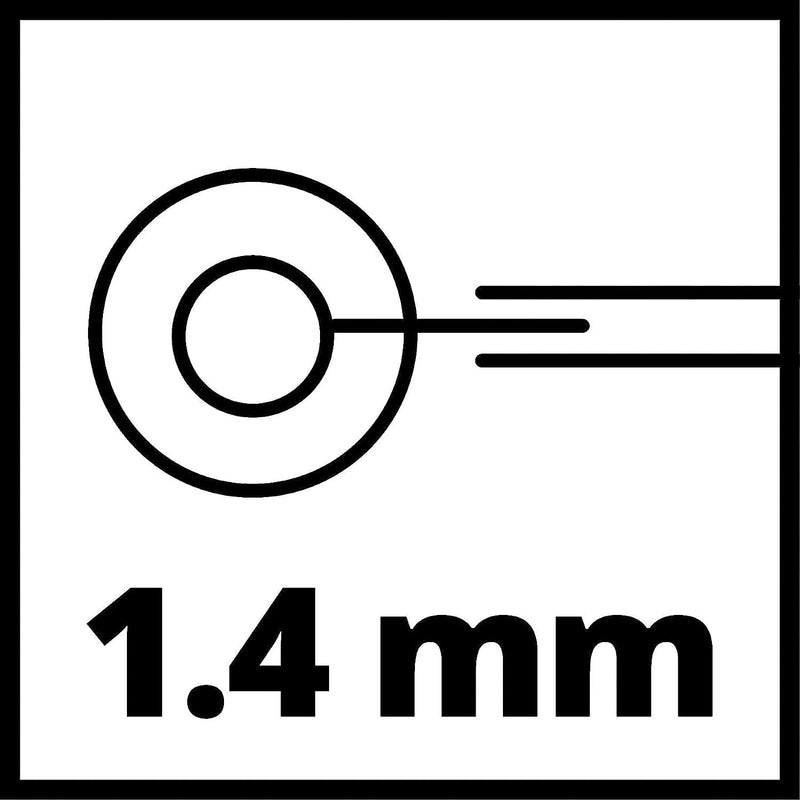 Einhell Elektro Rasentrimmer GC-ET 4530 Set (Motorkopf 4-fach neigbar & 180° drehbar; Alu-Führungsho