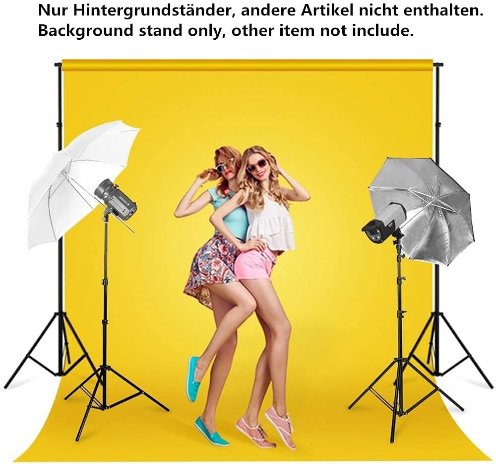 Selens 2x2m Hintergrund Ständer mit Querstange Tragetasche Hintergrund Stehen Hintergrund Unterstütz