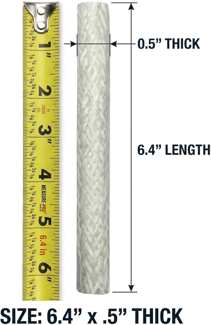 Seraphic 15 cm Glasfaserdochte für Glasfackeln im Aussenbereich – Citronella-Öllampenbrenner, 473 ml