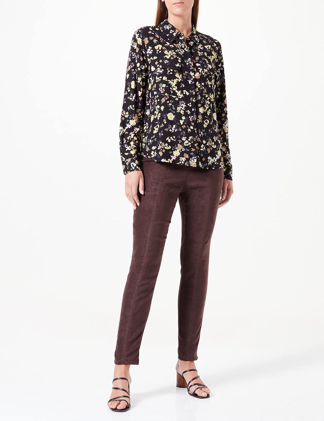 Atelier GARDEUR Damen Hose 36 Black Coffee(2028), 36 Black Coffee(2028)