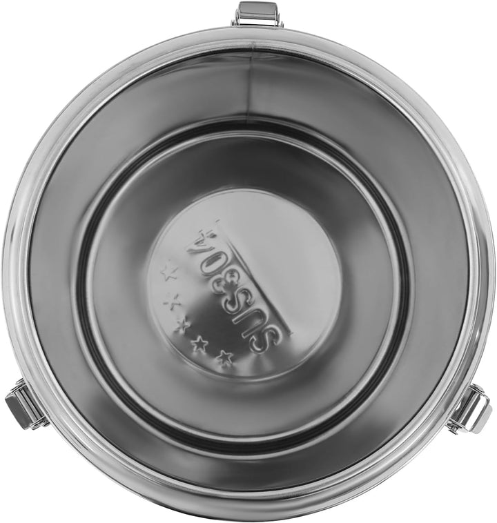 Thermobehälter Essen 10L/20L/30L, Lsolierter Suppenbehälter aus Edelstahl, Thermobehälter für Essen,