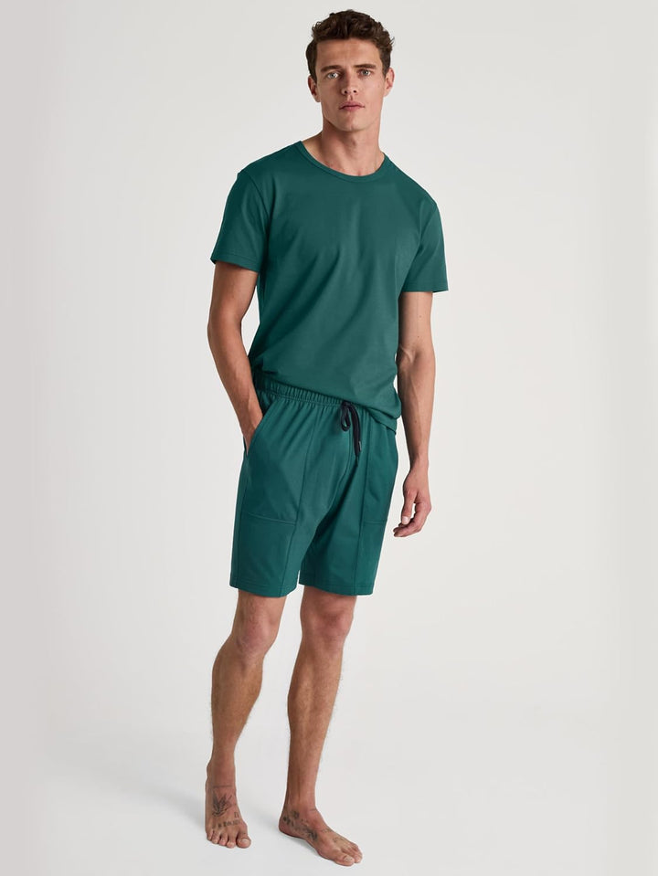 CALIDA RMX Sleep Hose Herren, mit Seitentaschen 46W Philo Green, 46W Philo Green