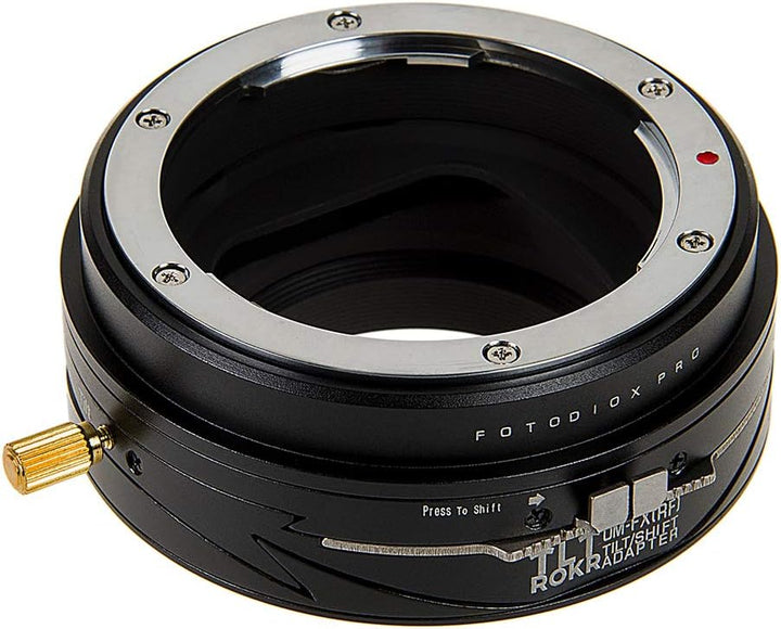 Fotodiox Pro TLT ROKR Tilt/Shift Lens Adapter Compatible with Olympus OM 35mm Film Lenses on Fujifil