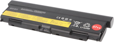 Akku passend für Lenovo ThinkPad T440p, T540p, 57++, Li-ion, 11,1V, 7800mAh, 87Wh