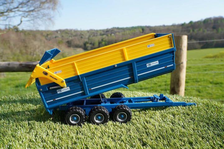 Britains Kane 43284 Halfpipe Silage Anhänger Dreiachsen