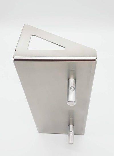 hl-perfektion-in-edelstahl Gewürzregal mit Zwei Halter kompatibel für KitchenAid Rührwerkzeuge