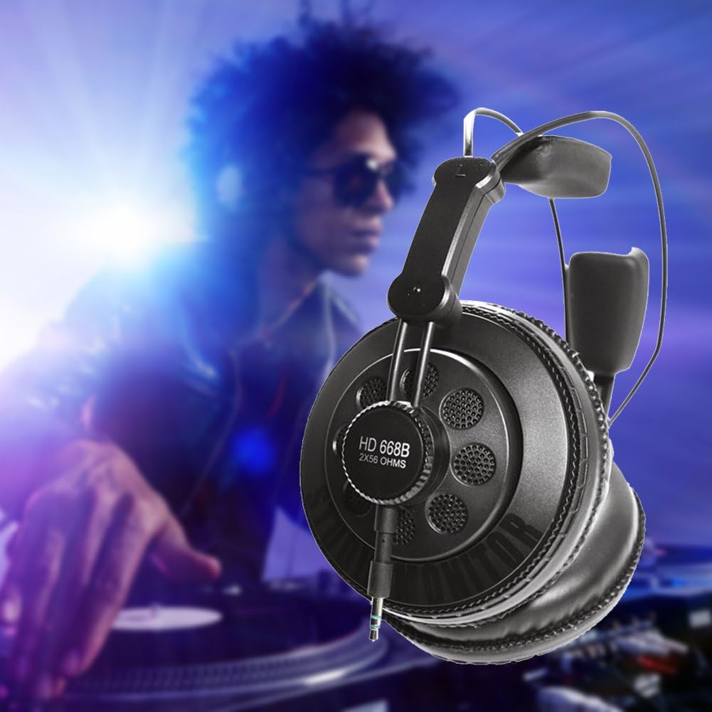 Superlux HD668B Studio-Kopfhörer Schwarz, Schwarz