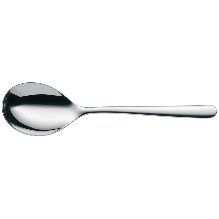 WMF Kult Plus Servierlöffel Edelstahl 23,7 cm, Vorlegebesteck, Cromargan protect Edelstahl poliert,