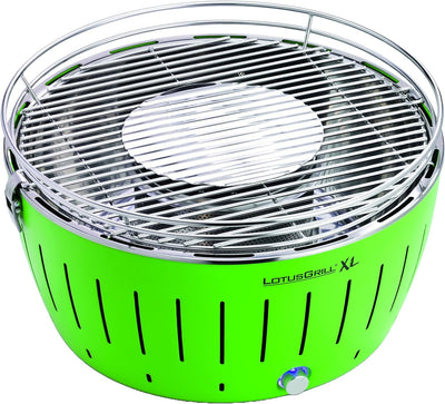 LotusGrill Kohlegrill Serie 435 XL, Zitrus, 43,5 x 35 x 25,7 cm Limettengrün, Grün