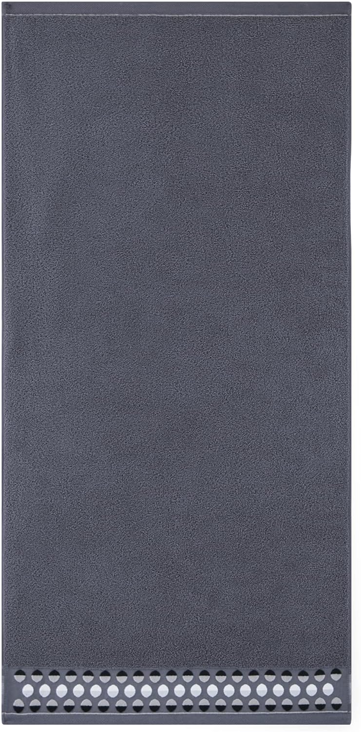 ZWOLTEX Design Handtuch Sets - Badetuch - Handtuch - Gästetuch | Borte mit Punkten I 100% Ägyptische