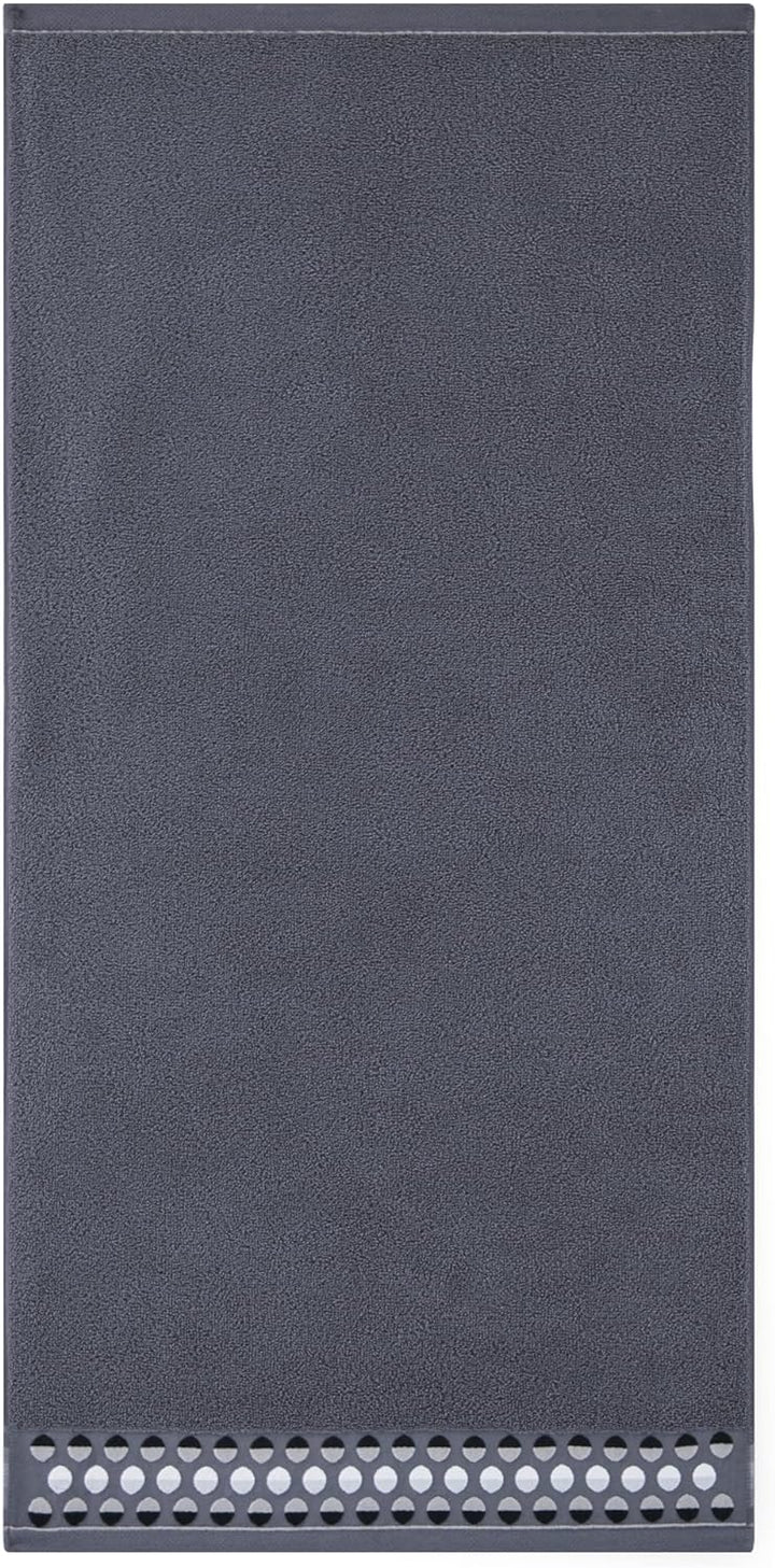 ZWOLTEX Design Handtuch Sets - Badetuch - Handtuch - Gästetuch | Borte mit Punkten I 100% Ägyptische