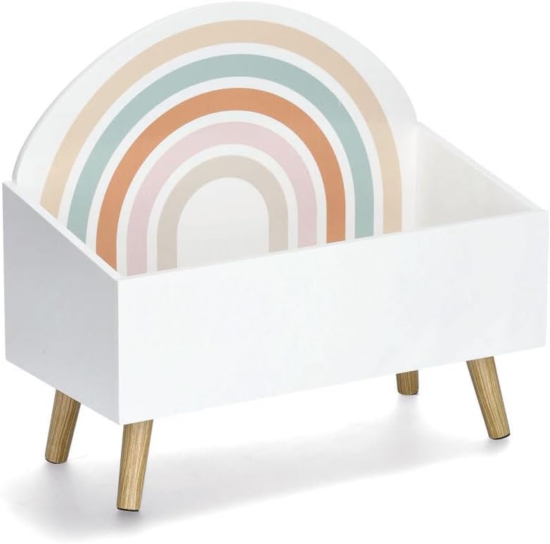 Kinder-Aufbewahrungstruhe, Regenbogen-Design