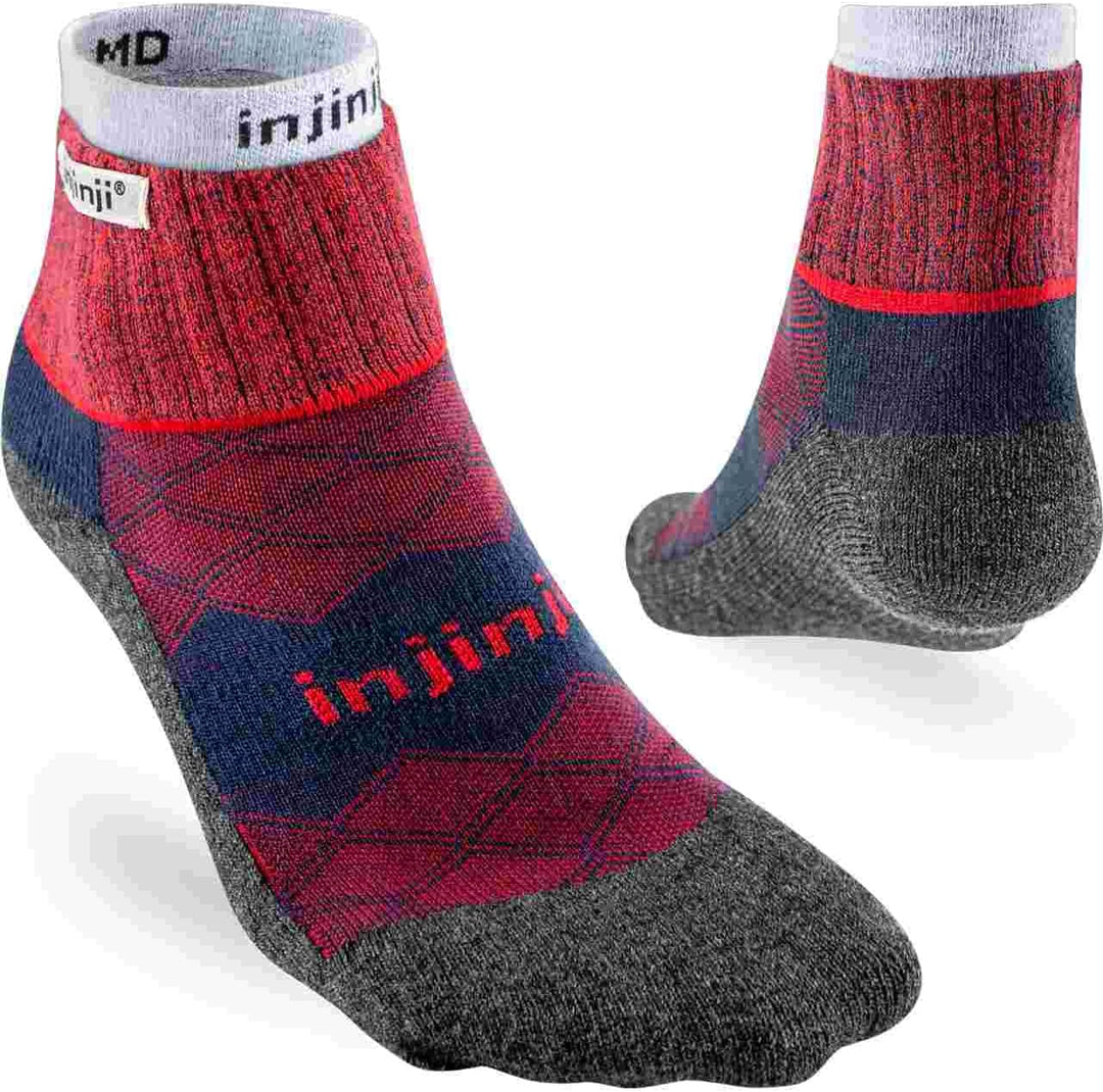 Injinji MEN´S LINER+RUNNER MINI-CREW BRICK 46 Brick, 46 Brick