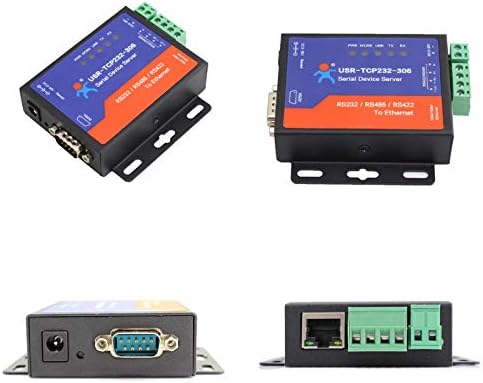 USR-TCP232-306 Seriell zu Ethernet Gerät Seriell RS232/RS485/RS422 zu Ethernet CP/IP Server mit DHCP