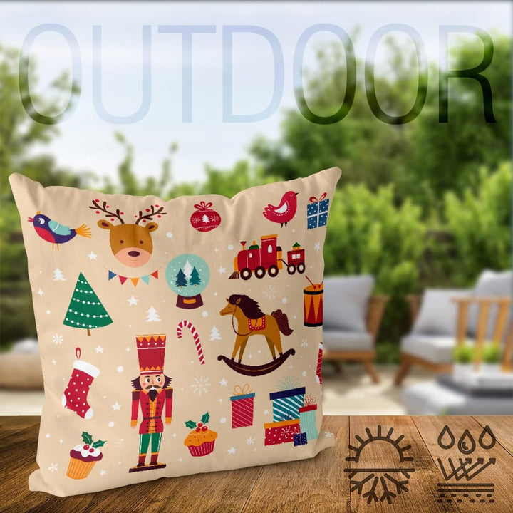 VOID 1 Kissenbezug Kissenhülle Sofakissen Kissen Deko Weihnachten Winter Weihnachtsdeko, Kissen Grös