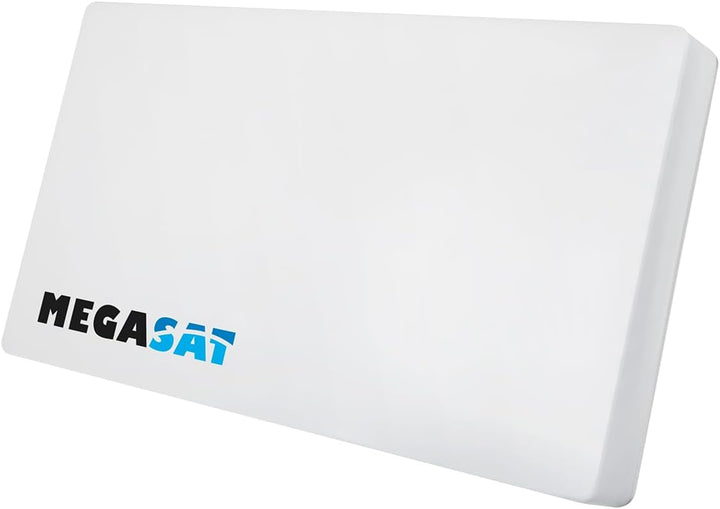 netshop 25 Set: Megasat Flachantenne Profi Line H30 D4 Quad inkl. Fensterhalterung + 50m Kabel + 4X