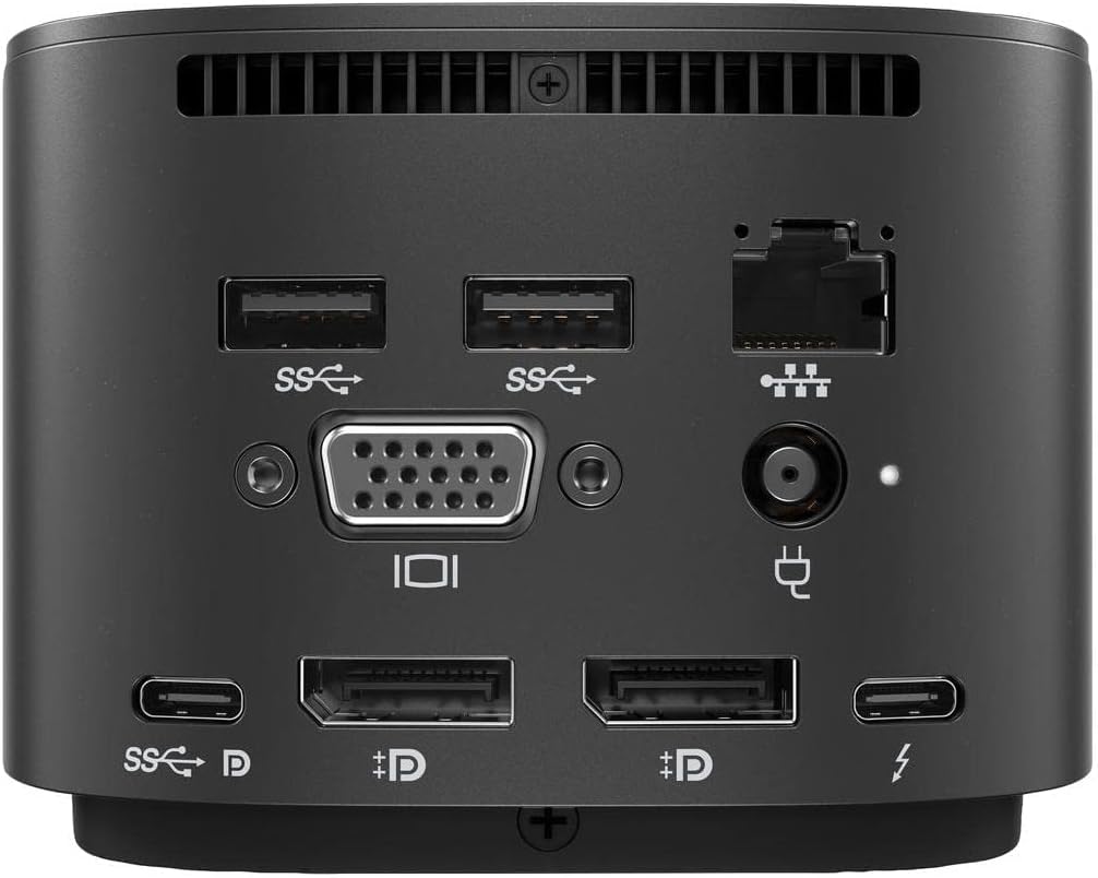 HP Thunderbolt Dock 230W G2 w/Combo Cable (3TR87UT#ABA), schwarz