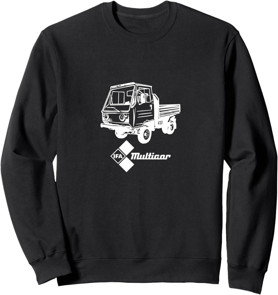 Multicar IFA DDR Ostdeutsch Nutzfahrzeug M22 M25 M26 Kipper Sweatshirt