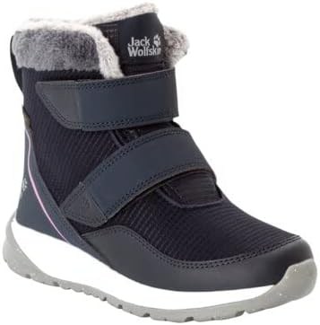 Jack Wolfskin Unisex Kinder Polar Wolf Texapore Mid Vc K Schneestiefel 28 EU Dark Blue Rose, 28 EU D