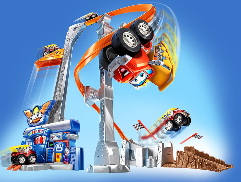 Hasbro Tonka Chuck & Friends 53573148 - Die Cast Tornado Action-Turm