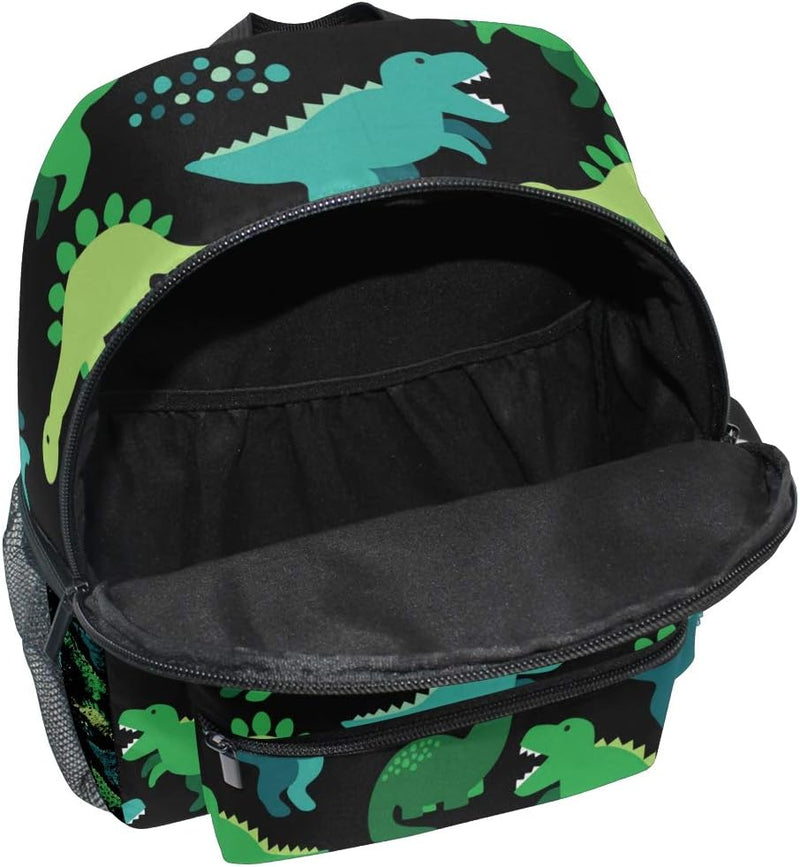 Kinder Rucksack niedlich kindisch Nahtlose Muster mit Dinosaurier Kindergarten Vorschule Tasche für