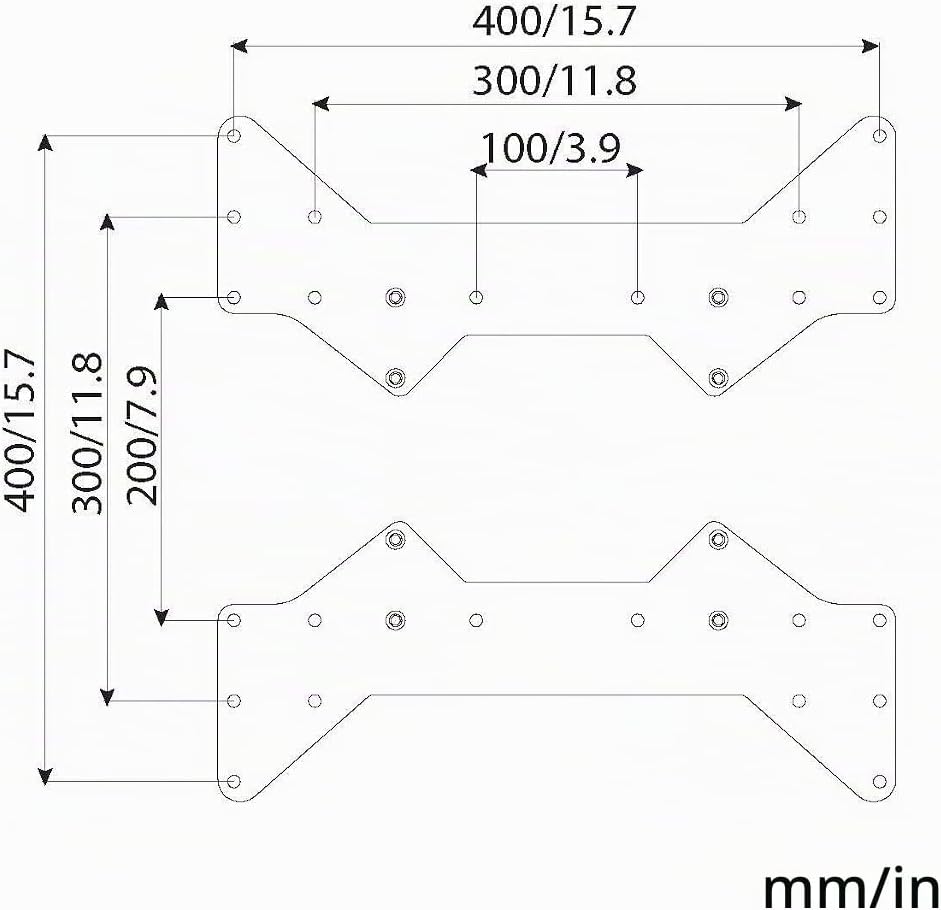 myWall H17CL VESA Adapter 200 x 200 bis 400 x 400 20 Jahre Garantie