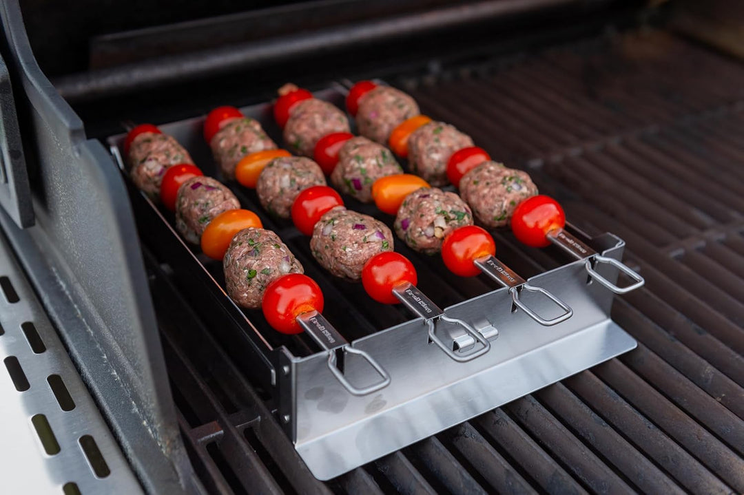 Broil King Spiessgestell Grill-/Grillzubehör, Edelstahl, 5 x 5 x 5 cm