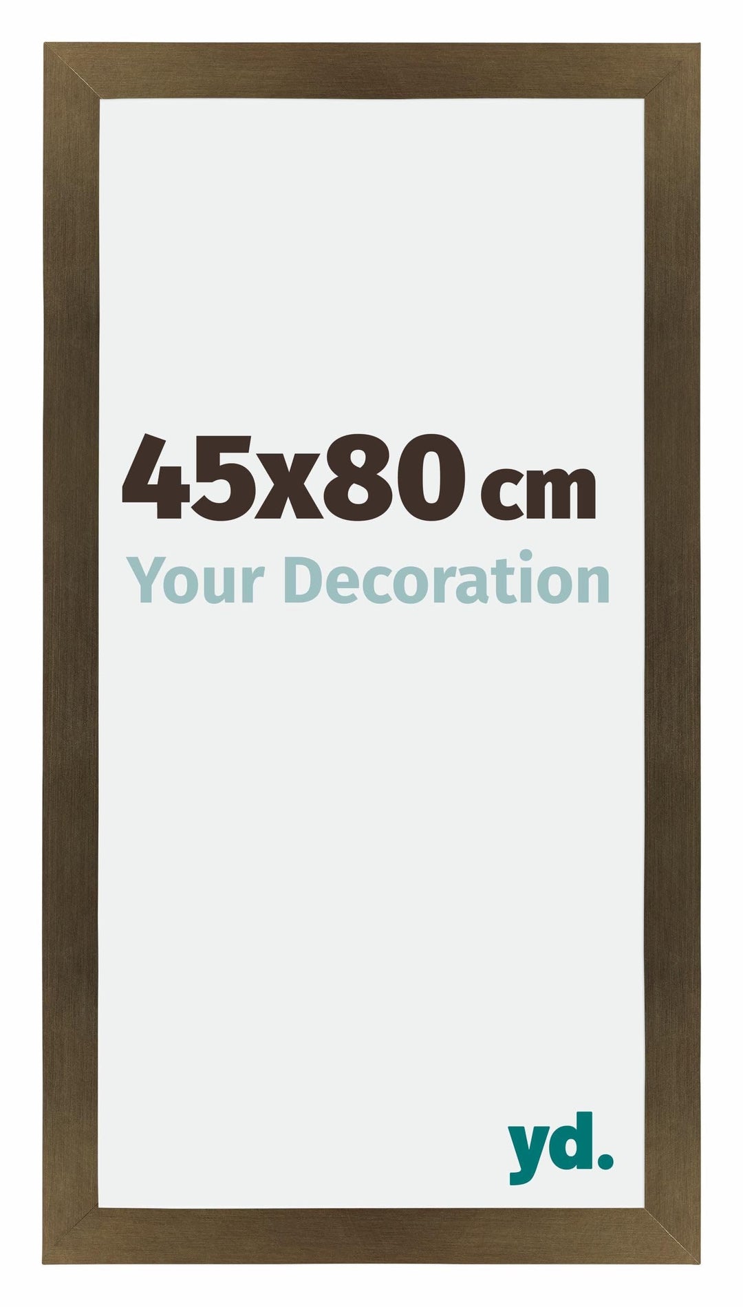 yd. Your Decoration - Bilderrahmen 45x80 cm - Bilderrahmen aus MDF mit Acrylglas - Antireflex - Ausg