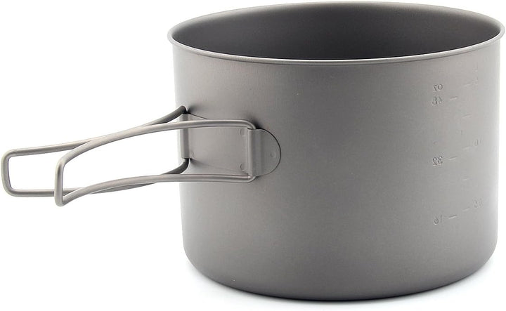 TOAKS Cookware Set Ultralight Titanium Pot Frying Pan Outdoor Camping Titanium Bowl Titanium Cup Pic