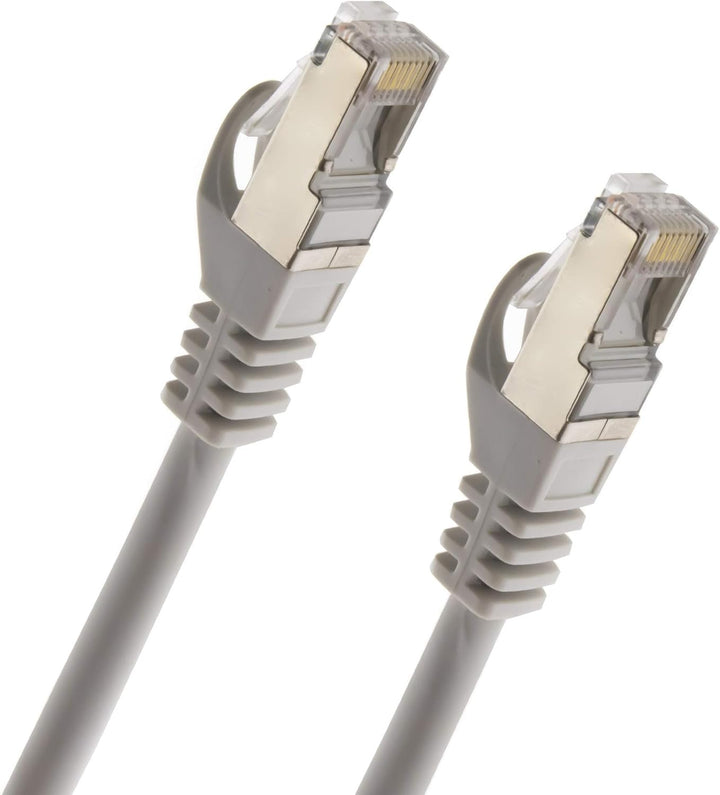 Netzwerkkabel S/FTP PIMF Cat. 7 20 Meter grau Patchkabel Gigabit Ethernet LAN DSL CAT7 Kabel 20 m gr