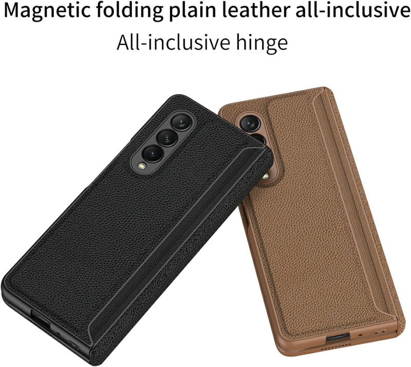 COQUE Galaxy Z Fold 3 5G Hülle, aufklappbare All-Inclusive-Hülle, klappbare Handyhülle für Samsung G