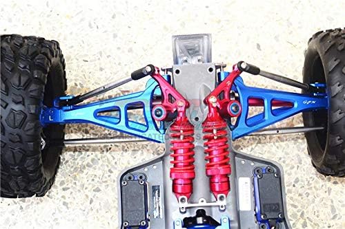 Traxxas E-Revo 2.0 VXL Brushless (86086-4) Tuning Teile Aluminium Full Suspension Arm Set (Front+Rea