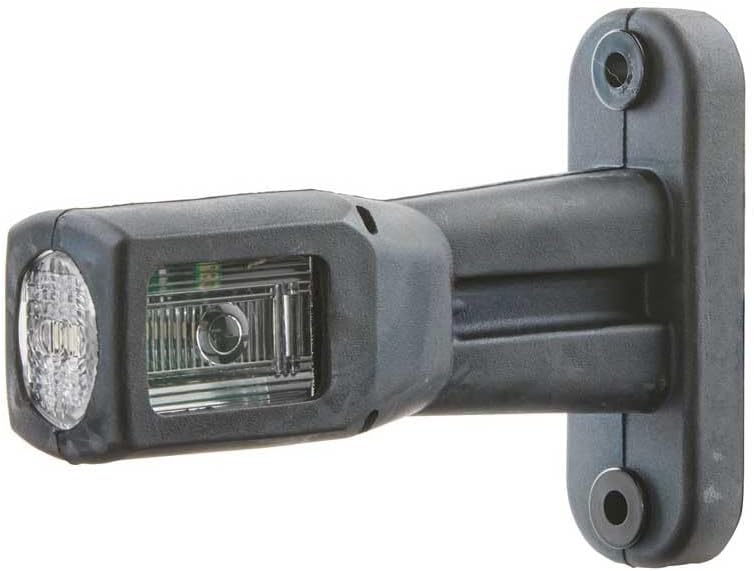 HELLA - Umrissleuchte - LED - 12/24V - Kabel: 2000mm - Stecker: Flachstecker - links/seitlicher Anba