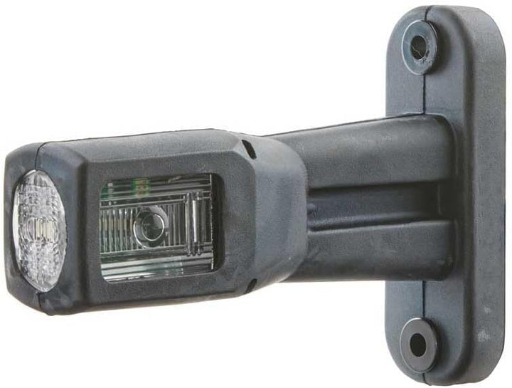HELLA - Umrissleuchte - LED - 12/24V - Kabel: 2000mm - Stecker: Flachstecker - links/seitlicher Anba