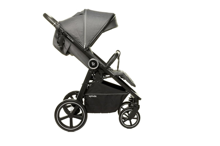 4Baby Premium Xplode Lite Teal Green Kinderwagen, grün, geeignet ab 6 Monate bis 4 Jahre, mit allem