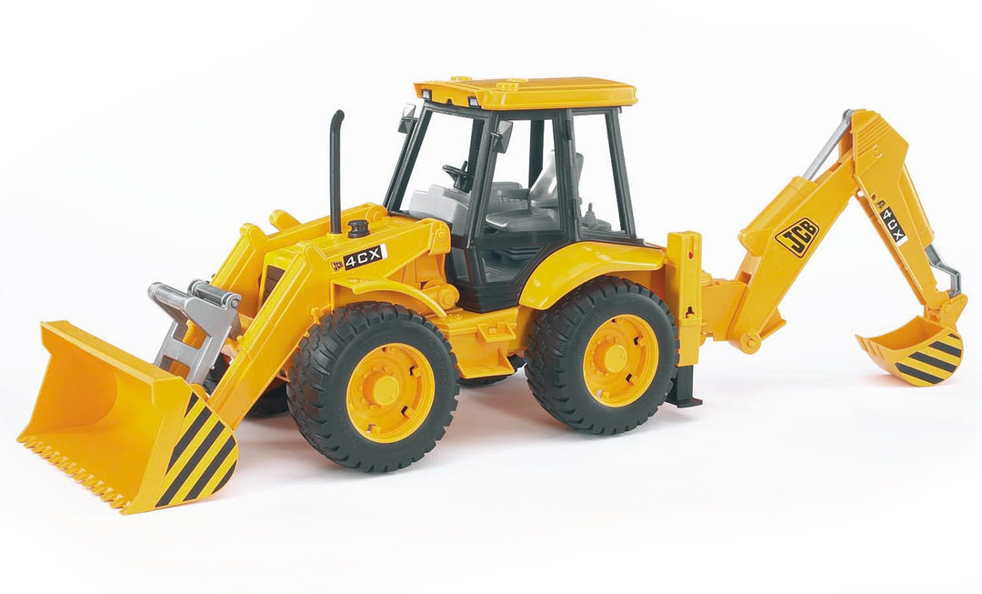 bruder 02428 - JCB 4CX Baggerlader - 1:16 Frontschaufel Heckbagger Baustelle Baufahrzeug Baumaschine